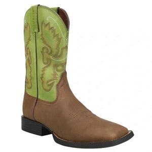 Justin Gypsy Kid's Round Toe Rubber Sole Boot Size 2